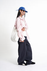 Max Wide Curved Twill Pants
