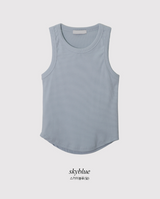 SW Basic Rib Crop Sleeveless (5color)