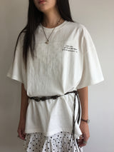 バースデーオーバーフィットTシャツ (3color)