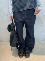 Coman Raw Denim Bootcut Pants