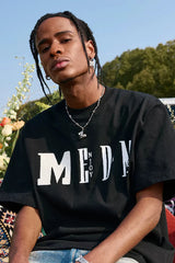チャンキーニットMロゴTシャツ