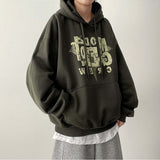 Polbit Vintage Printed Hoodie  [Fleece]