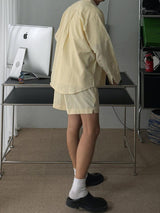 ASCLO All Day Stripe Short Pants (5color)