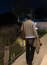 nade Alpaca Overfit Wool Round Knit