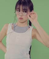 [NF] SNAPLINE SLEEVELESS_(WHITE)_F24QB364