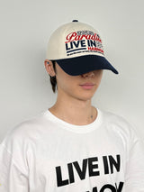 LIVE IN HARMONY CAP NAVY