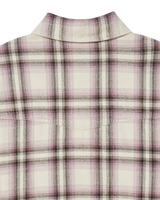 25FW ディストレスチェクコットンシャツ ベージュ