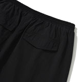 KIRSH PLAIN INCISION WOVEN PANTS [BLACK]