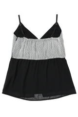 リシャラップスリーブレス (black)