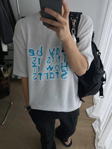 ASCLO メイビーワッフルショートスリーブニット (3color)