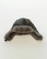 Kyoka Winter Leather Trooper Hat (3color)