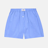 UNISEX ラベルトランクショーツ_BLUE