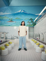 MID90 BAGGY DENIM PANTS LIGHTBLUE