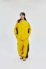RETRO WIDE TRACK PANTS YELLOW