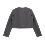 タイディーラウンドジャケット (2 COLORS)
