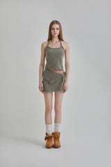 RIBBED SKIRT