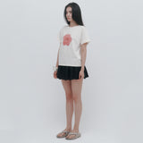 Basic Rose T-shirt (Cream)