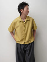 26SS TP1 Cropped Cuban Collar Shirt