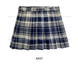 Mori Check Tennis Skirt