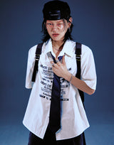 [0060] Lettering Short Sleeve Shirt