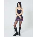 Rose mini dress