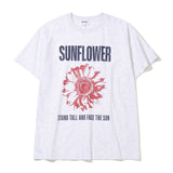 サンフラワーTシャツ_メランジェ