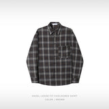 Plaid Loose Check Shirt (No.853)