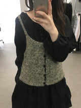 ベルボカシニットベスト (2color)