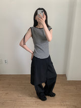 ナイロンレイヤードパンツ(2color)