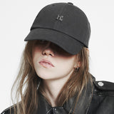Holy Symbol Small Logo Ball cap_CHARCOAL