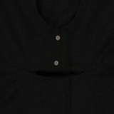 Layered Bolero Wool Jacket / Black