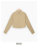 [BELLIDE MADE] 7 colors, daily standard cropped shirt