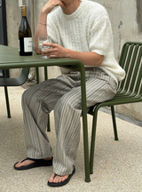 [Unisex] Summer boucle half knit(4color)