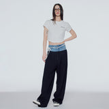 Pigeudaing strap T-shirt