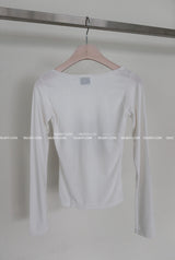 Silver Wang Ribbon Kitchen Long-Sleeved T-Shirt