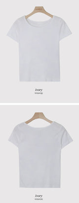 シンプル＆ベーシックショートスリーブtシャツ