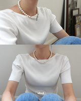 Cream Pearl Necklace