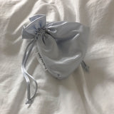 【MADE】Glossy Satin Mini Pouch