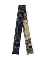 double bandana silk scarf(BL,BE)