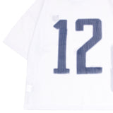 Regular Mash Uniform Short-Sleeved T-shirt  (UNISEX)_SYS6TS12WT