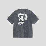 ダメージアーチロゴTシャツ