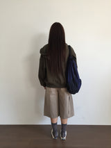 Heel back pocket Bermuda shorts (2color)