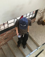ソリッドバンドワイドパンツ