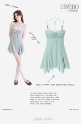Miel strap slip mini-one-piece