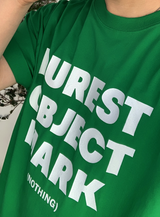 Look Number Purest Lettering Print Overfit Short Sleeve