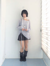 ライト テクスチャー シャーリング Tシャツ