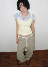 DART CAP SLEEVE SHIRT