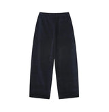 VELVET SNAP WIDE PANTS