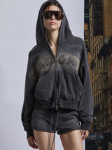 HIGHLIGHT ZIP-UP