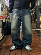 Mentor Sand Washed Curved Denim